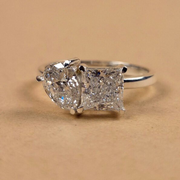 Toi Et Moi Lab Diamond Ring