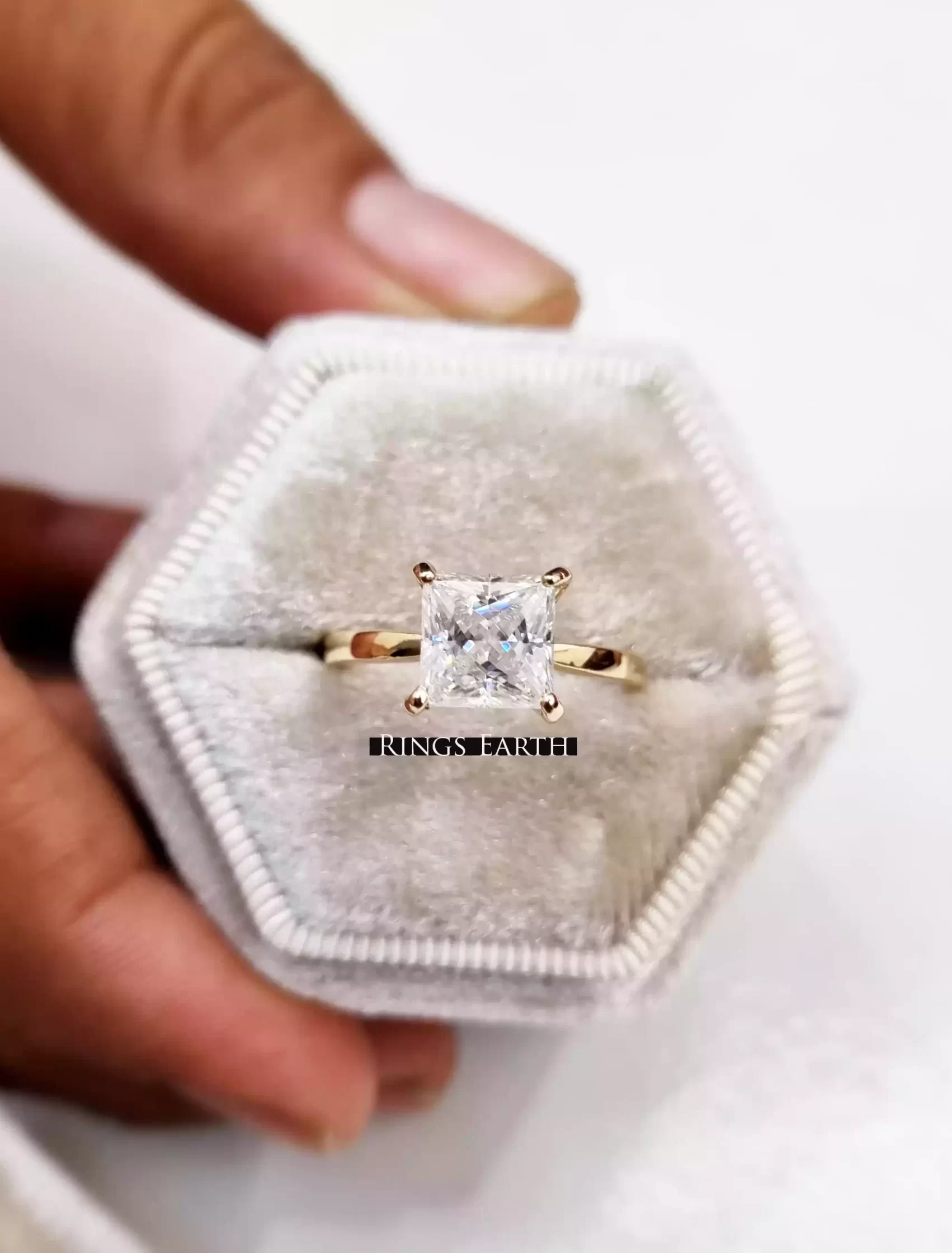 Loose Lab Grown Diamonds Real VVS Diamonds, Emerald Cut Lab Grown