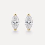 2CTW Marquise Diamond Stud Earrings in 14K Gold