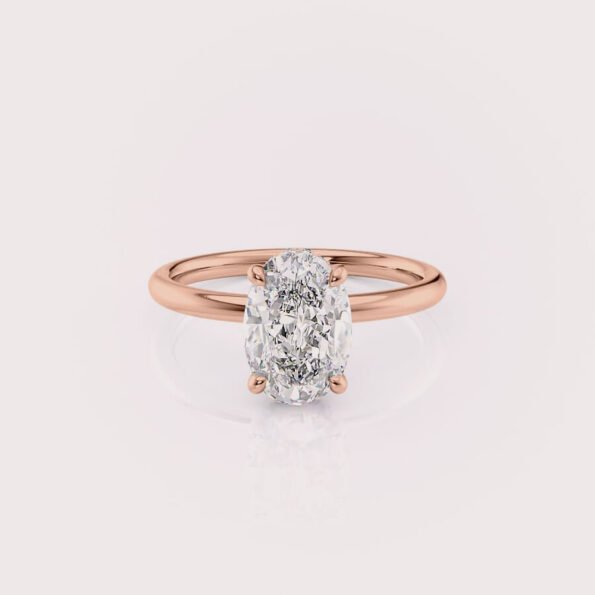 lab diamond ring