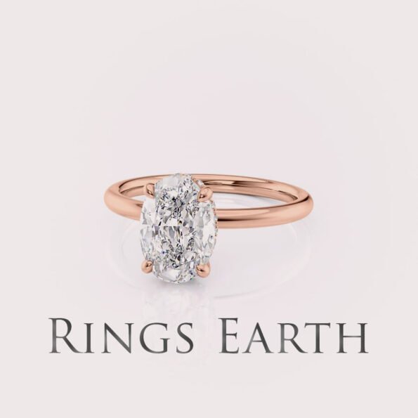 lab diamond ring