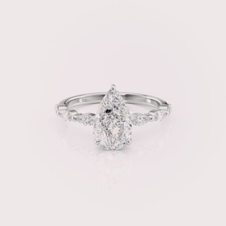 pear cut engagement ring