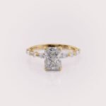 lab grown diamond engagement ring