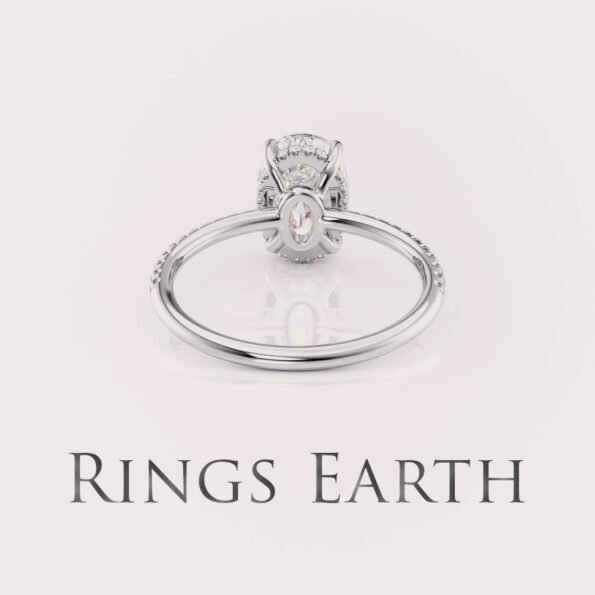 oval cut engagement ring