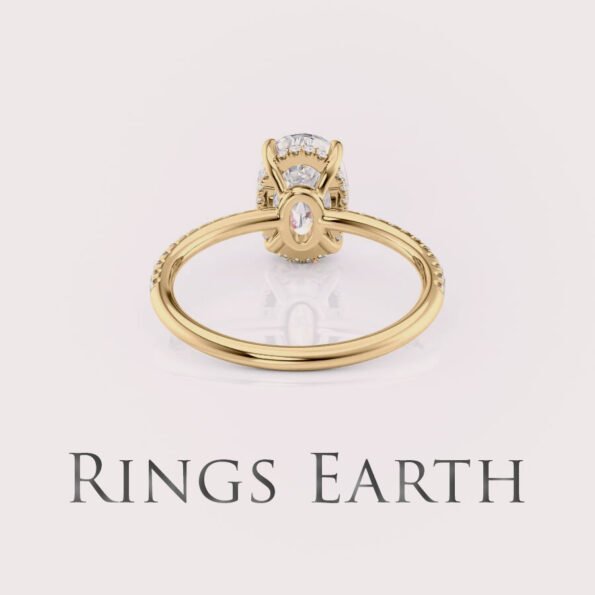 oval cut engagement ring