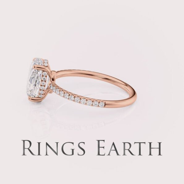 oval cut engagement ring