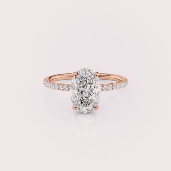 oval cut engagement ring