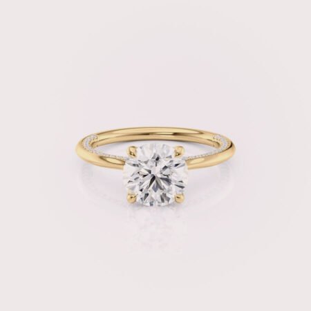 2CT Round Diamond Ring