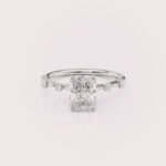 1.5CT Radiant Cut Diamond Ring