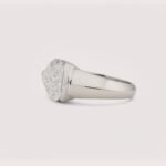 6.27CT Pear Cut Solitaire Diamond Ring in 14K Yellow Gold