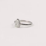 Pear Cut 1.00 Carat F VS1 IGI Certified Lab Diamond Engagement Ring in 14K Yellow Gold – Classic Solitaire Setting
