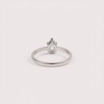 Pear Cut 1.00 Carat F VS1 IGI Certified Lab Diamond Engagement Ring in 14K Yellow Gold – Classic Solitaire Setting