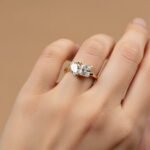 Toi Et Moi Lab Diamond Ring – 2ct Princess & Pear, 14K Gold