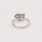Toi Et Moi Lab Diamond Ring – 2ct Princess & Pear, 14K Gold