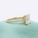 2.0ct Emerald Lab Diamond Ring in 14K Gold | Lab-Grown