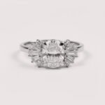 oval engagement ring