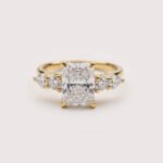 Radiant Cut 2.00 Carat F VS1 IGI Certified Lab Diamond Engagement Ring in 14K Yellow Gold – Solitaire Setting