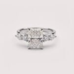 Radiant Cut 2.00 Carat F VS1 IGI Certified Lab Diamond Engagement Ring in 14K Yellow Gold – Solitaire Setting