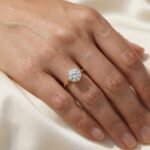 2 Carat Round Lab Grown Diamond Solitaire Ring in 18K Yellow Gold – EF Color, VS1 Clarity, Six Prong Crown Setting