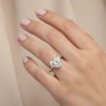 Heart Cut 5ct E-F VS1 IGI Certified Lab Diamond Solitaire Ring in 18K White Gold – Romantic Signature Design