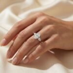 Beyoncé Inspired 3ct Emerald Cut Lab Diamond Engagement Ring with Split Shank – IGI Certified Gold Ring