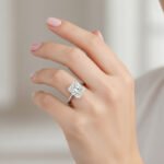 Radiant Cut 5ct E-F VS1 IGI Certified Lab Diamond Solitaire Ring in 18K Gold – Luxe Bold Setting