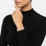 15–23ctw Oval Cut IGI Certified Lab-Grown Diamond Tennis Bracelet in 18K Gold – CVD Diamonds from 5.5” to 8”