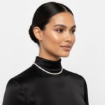16 Inch 7.50ctw Round Cut IGI Certified CVD Lab-Grown Diamond Tennis Necklace in 18K Gold – Classic Bridal Choker