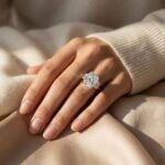 6.05 CTW Radiant Cut Lab Diamond Three Stone Engagement Ring in 10K/14K/18K Gold