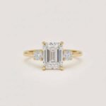 Ready to ship 2.02 ctw Three Stone Lab Diamond Ring | IGI Certified | 14K Solid Gold