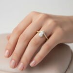 1.55ct Pear Lab Grown Diamond Ring