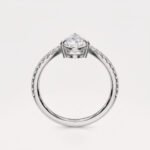 1.55ct Pear Lab Grown Diamond Ring