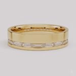 Men's 6mm Baguette Lab Diamond Eternity Band | 0.58 ctw | Solid Gold
