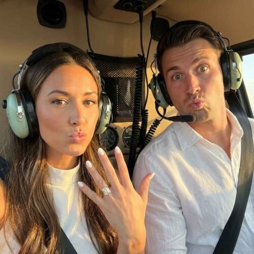 Click to view full screen 3.18ct Emerald Cut Bezel Set Lab Grown Diamond Engagement Ring in 10K/14K/18K Gold – IGI Certified photo review